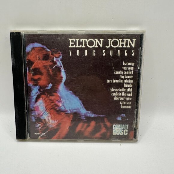 Elton John - Your Songs - CD Album  MCA Records - Picture 2 of 6